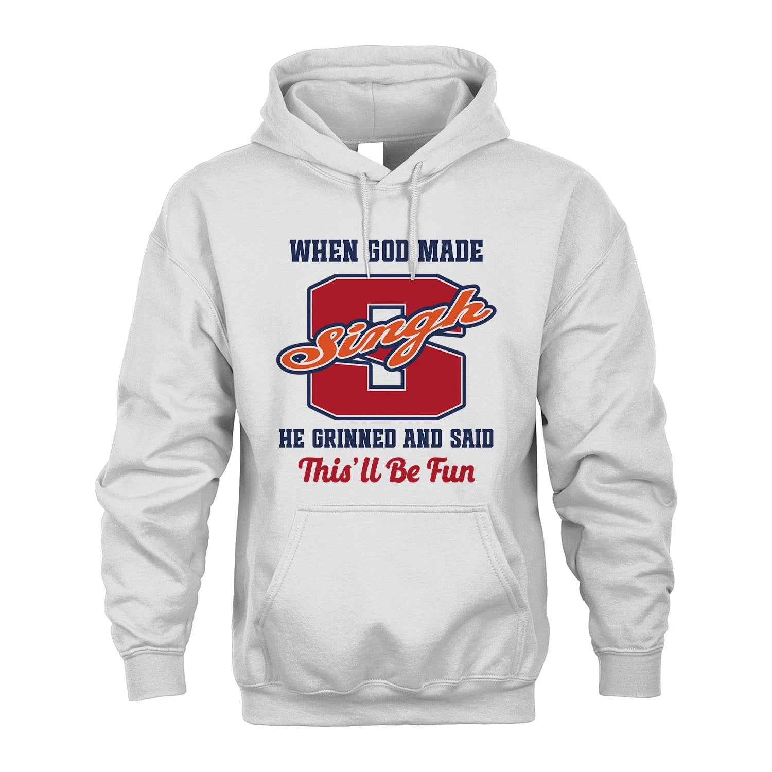 God Made Your Name Custom Shirt SINGH M1-16
