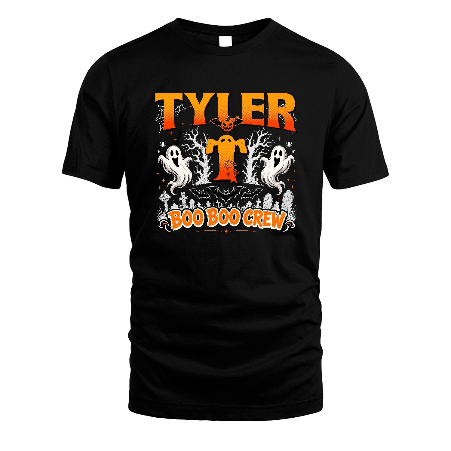 Boo Boo Crew Halloween Custom Name Shirt TYLER M1-28