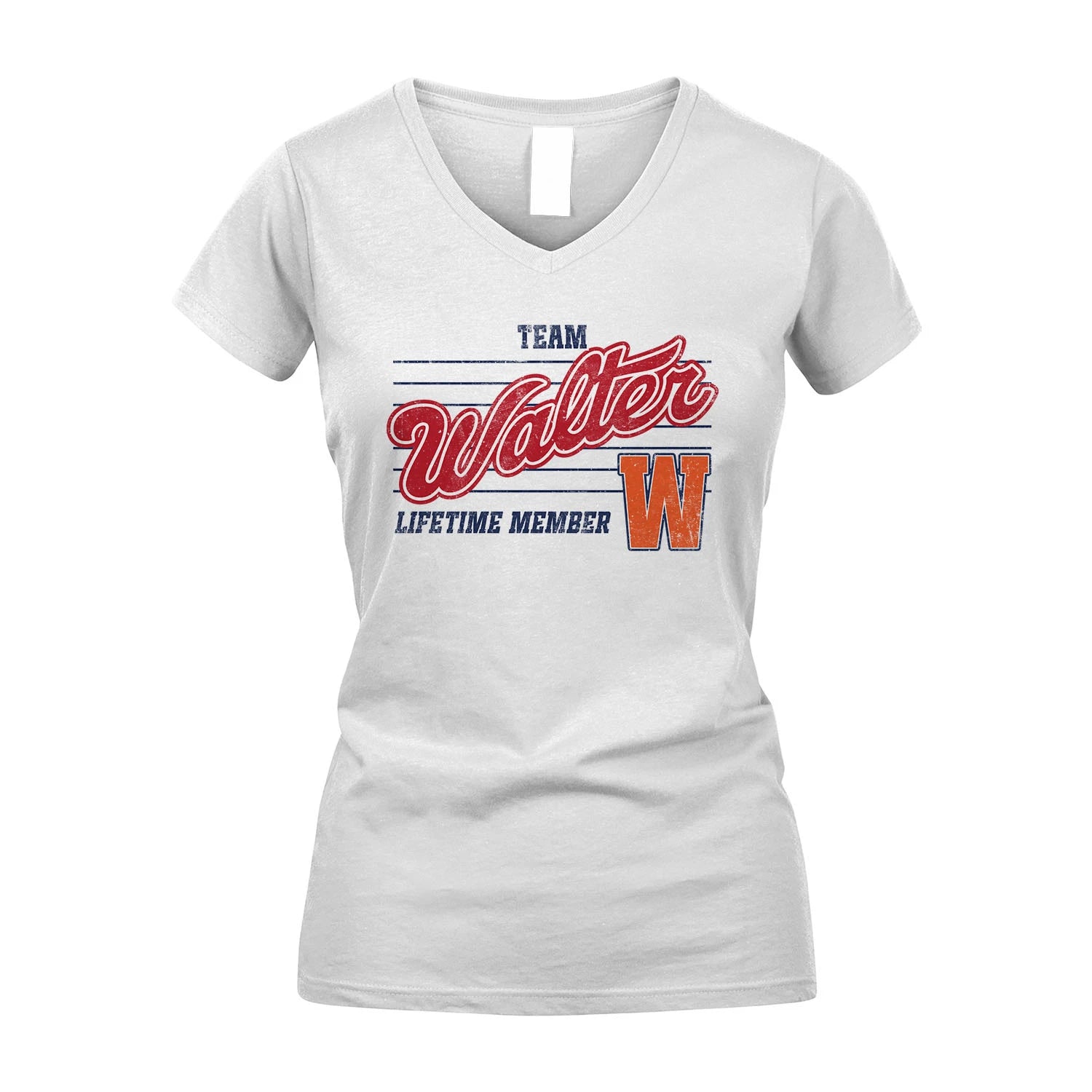 Team Your Name Lifetime Member Vintage Shirt WALTER M1-24