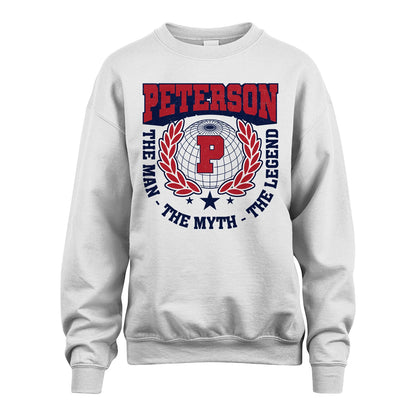 The Man The Myth The Legend Logo Shirt PETERSON M1-30