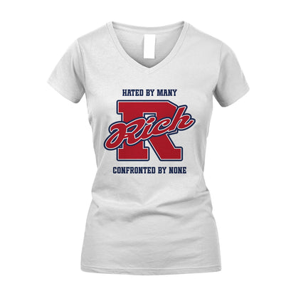 Hated By Many Confronted By None Personalized Name Shirt RICH M1-8