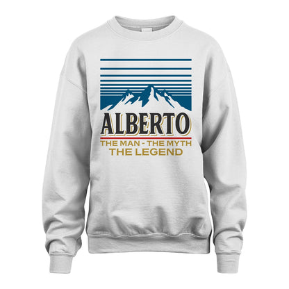 The Man The Myth The Legend Vintage Mountain Shirt ALBERTO M1-19
