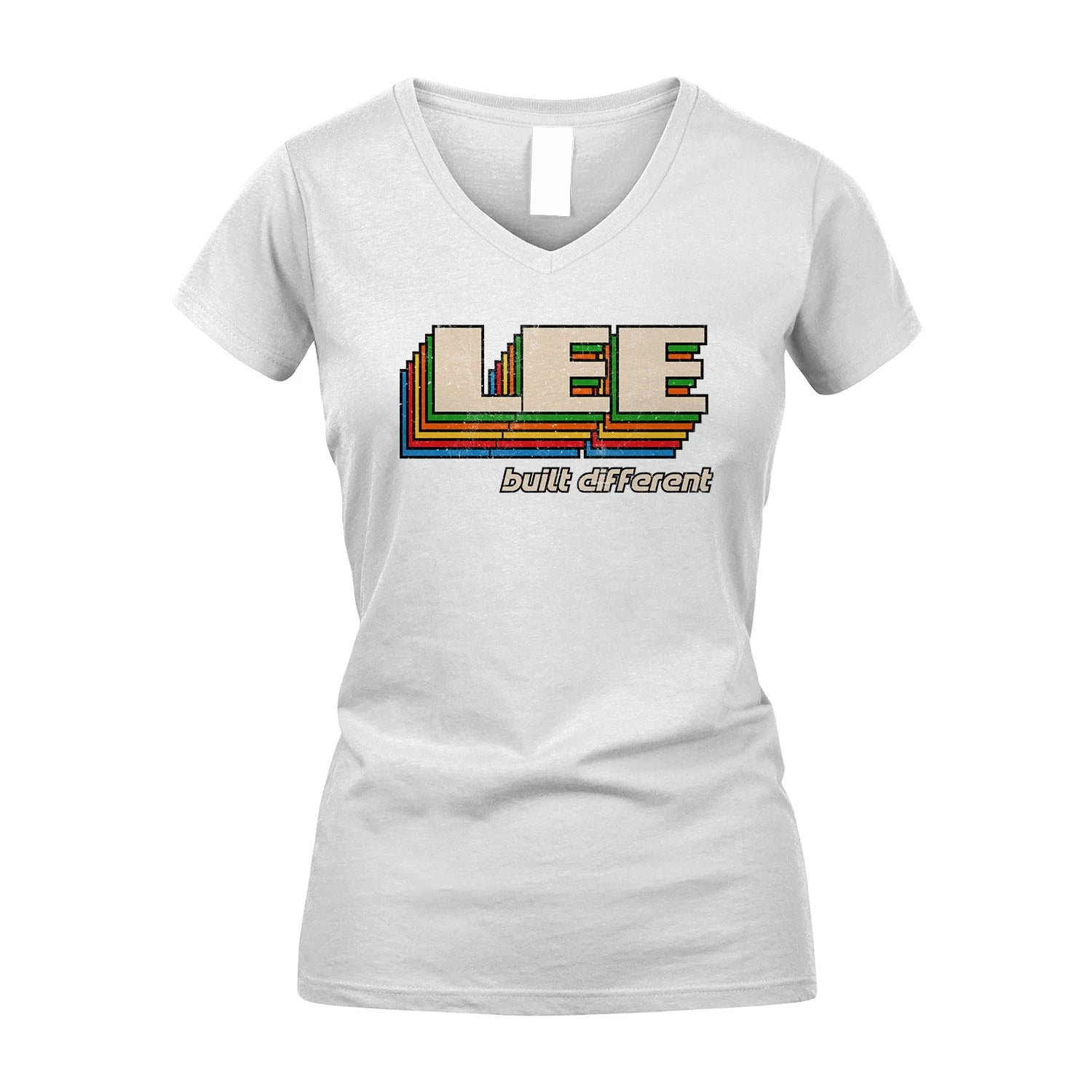 Your Name Built Different Retro Shirt LEE M1-26