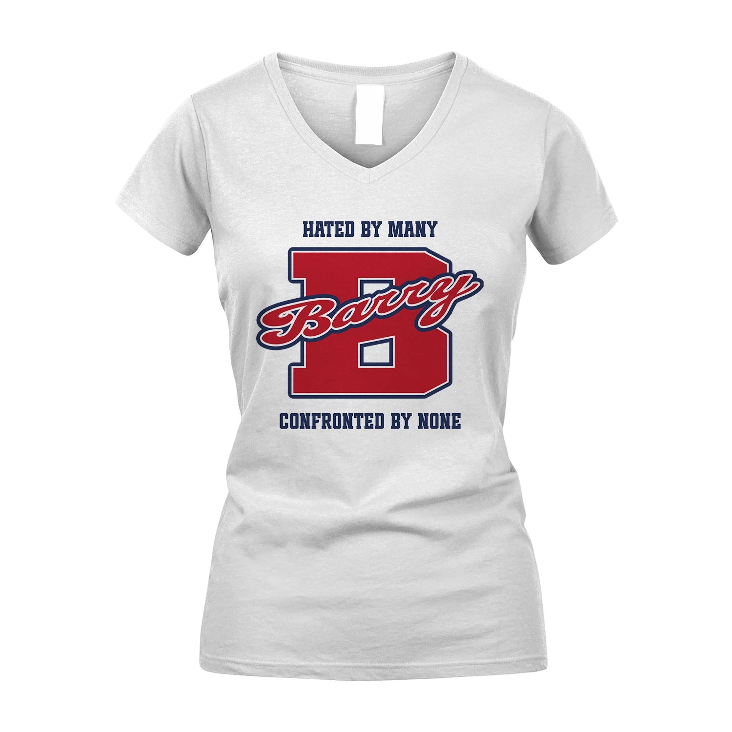 Hated By Many Confronted By None Personalized Name Shirt BARRY M1-8