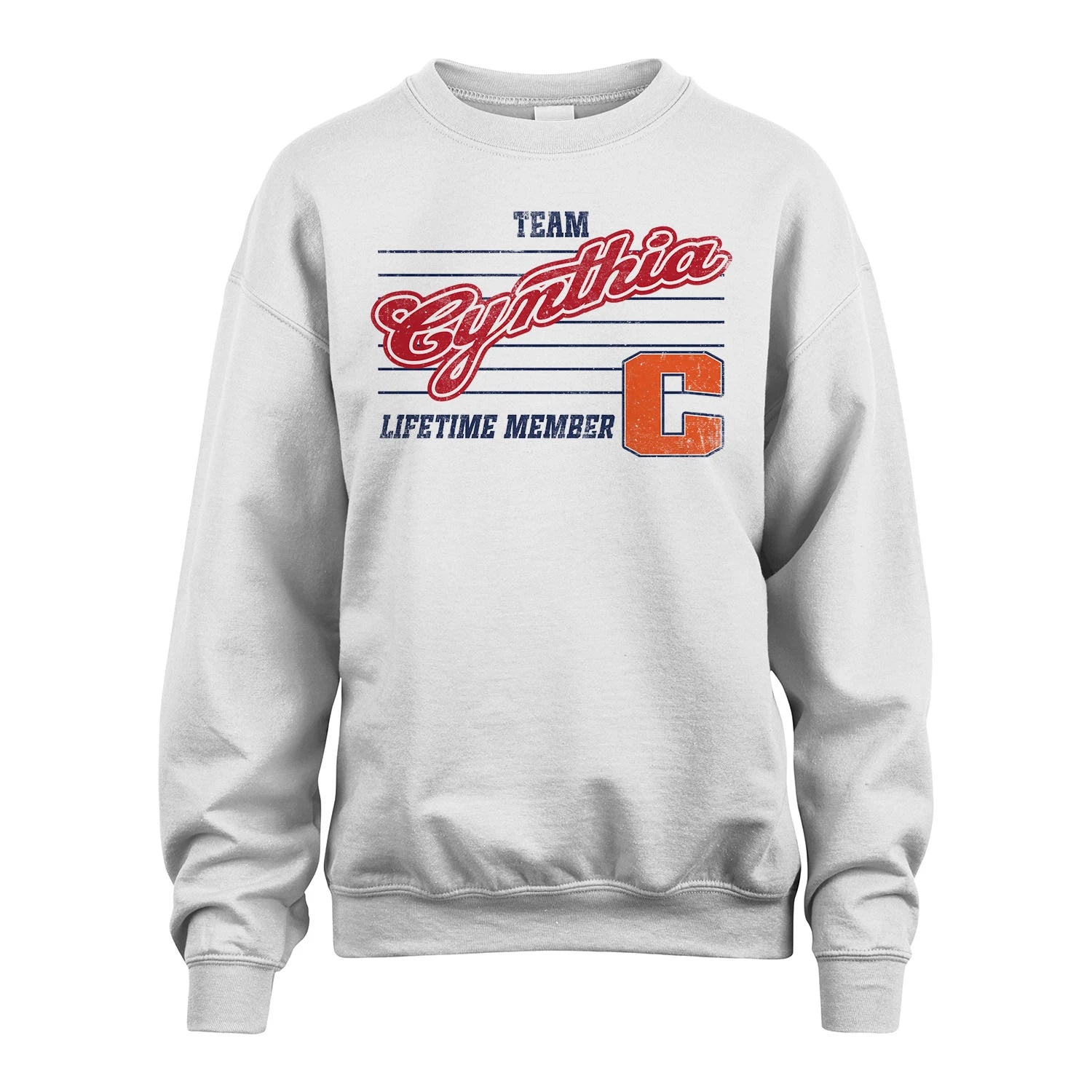 Team Your Name Lifetime Member Vintage Shirt CYNTHIA M1-24