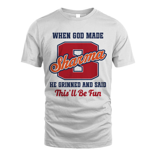 God Made Your Name Custom Shirt SHARMA M1-16