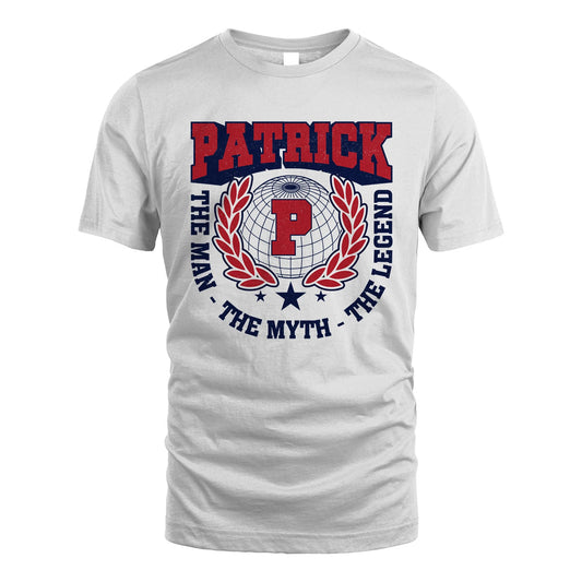 The Man The Myth The Legend Logo Shirt PATRICK M1-30