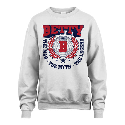 The Man The Myth The Legend Logo Shirt BETTY M1-30