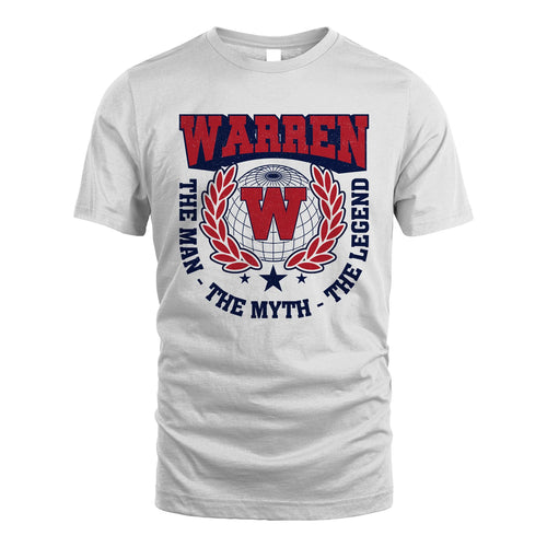 The Man The Myth The Legend Logo Shirt WARREN M1-30