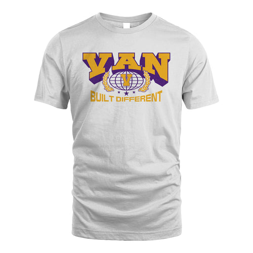 Your Name Built Different Sporty Shirt VAN M1-32