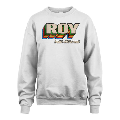 Your Name Built Different Retro Shirt ROY M1-26
