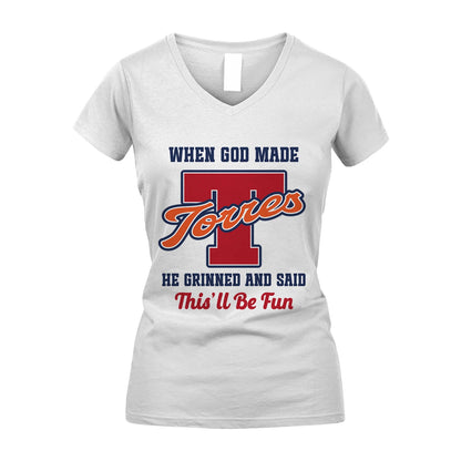 God Made Your Name Custom Shirt TORRES M1-16