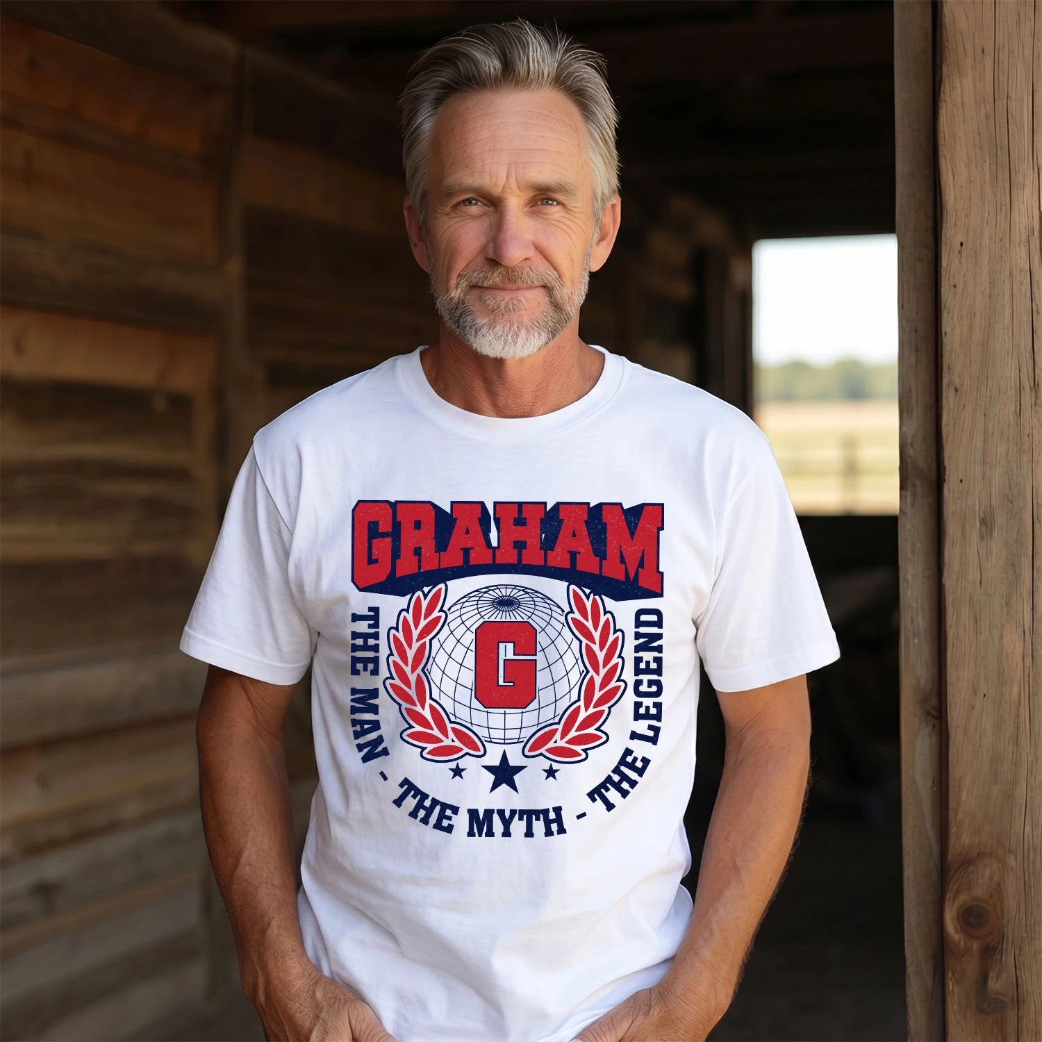 The Man The Myth The Legend Logo Shirt GRAHAM M1-30