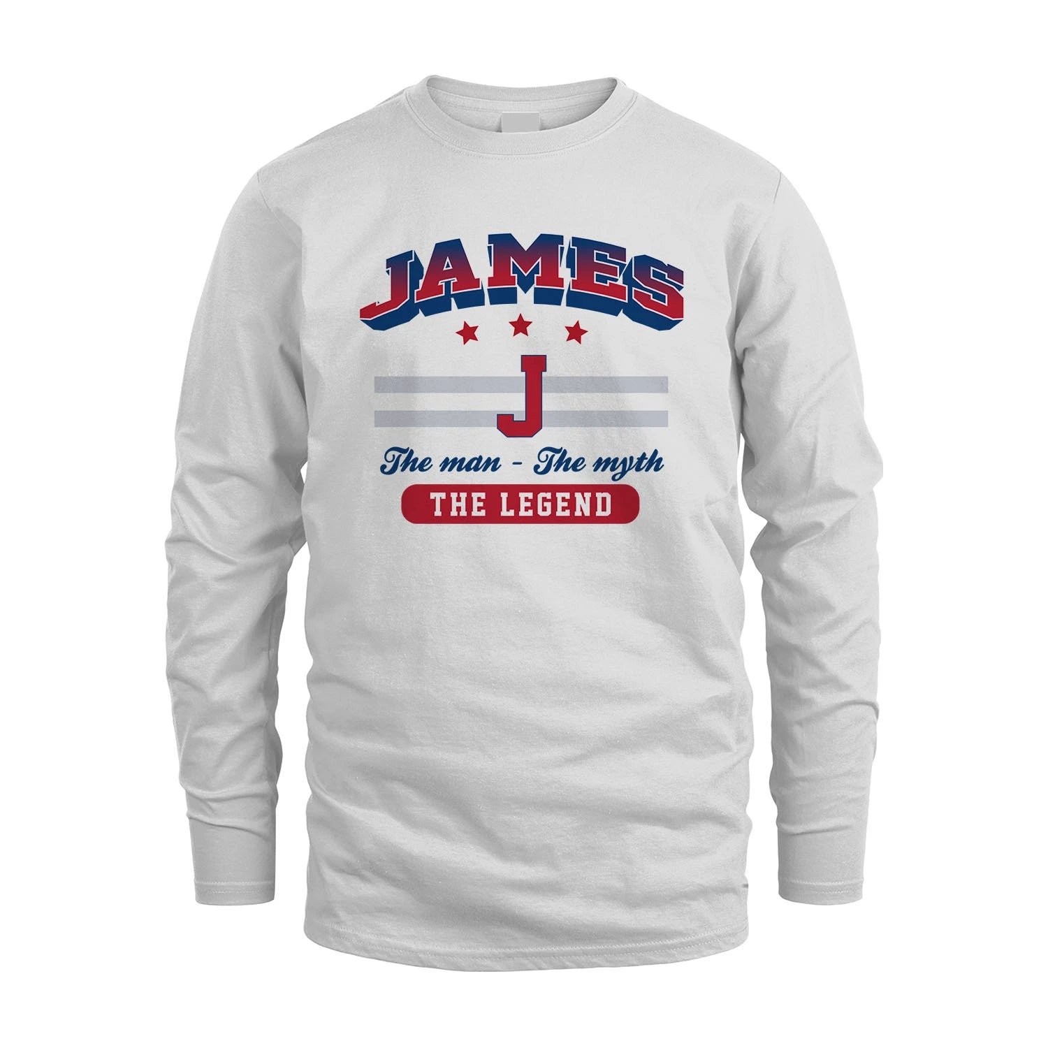 The Man The Myth The Legend With Your Name Shirt JAMES M1-35