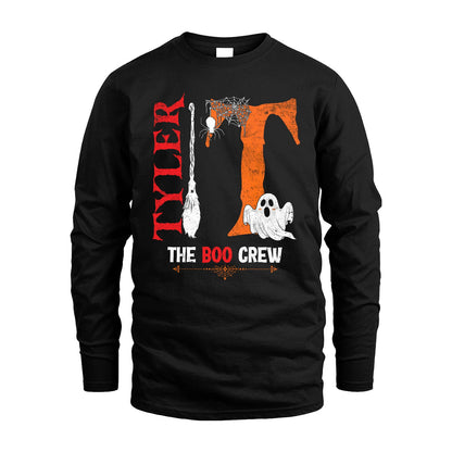 The Boo Crew Halloween With Your Name Shirt TYLER M1-23