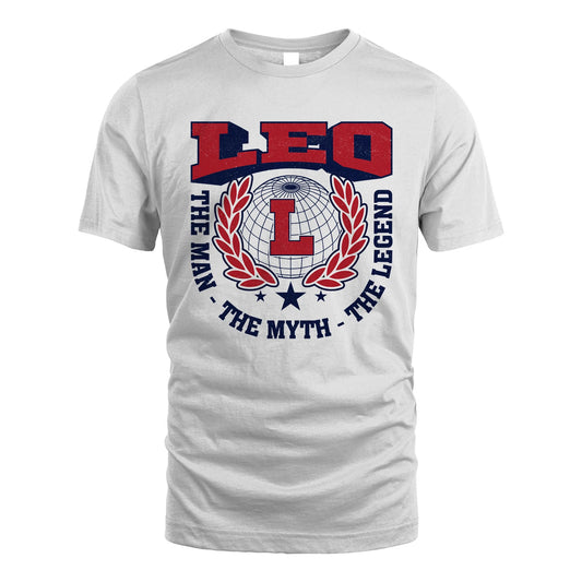 The Man The Myth The Legend Logo Shirt LEO M1-30