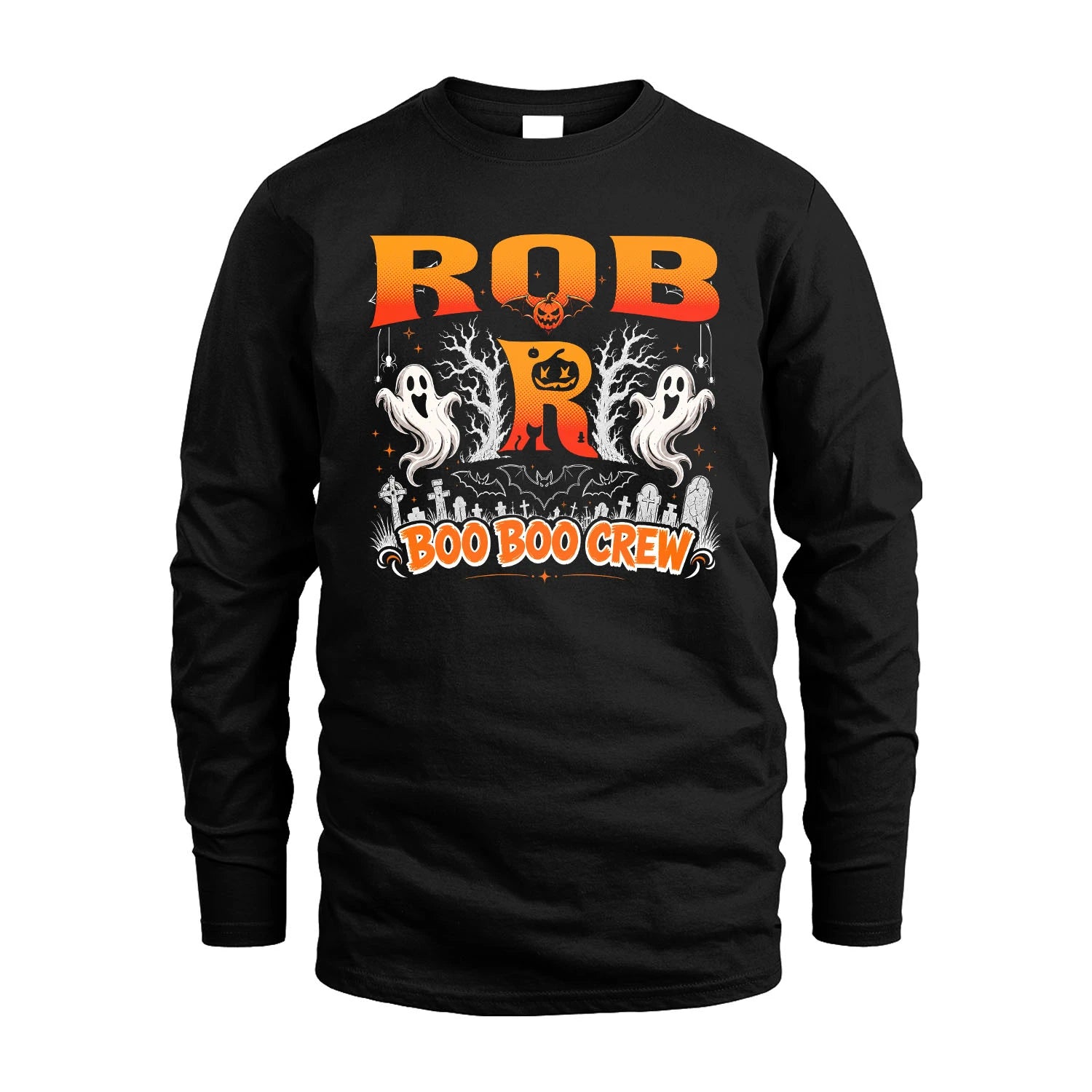 Boo Boo Crew Halloween Custom Name Shirt ROB M1-28