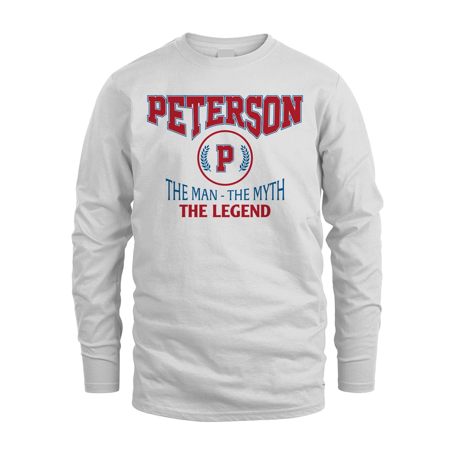 The Man The Myth The Legend Jet Style Shirt PETERSON M1-9