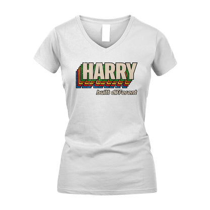Your Name Built Different Retro Shirt HARRY M1-26