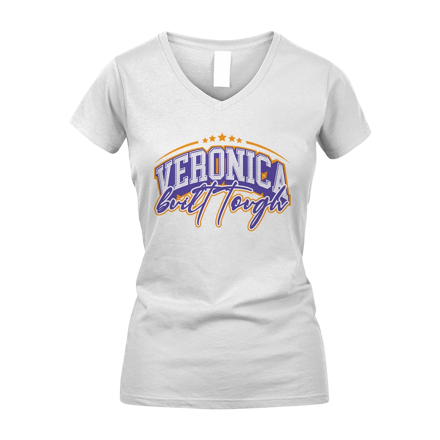 Built Tough Custom Name Shirt VERONICA M1-40