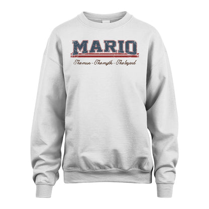 The Man The Myth The Legend Vintage Shirt MARIO M1-6