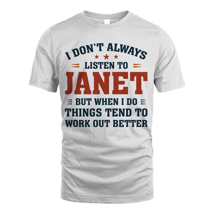 I Don't Always Listen To... JANET M1-2