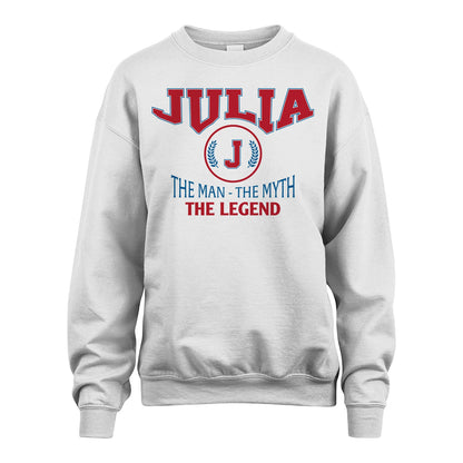 The Man The Myth The Legend Jet Style Shirt JULIA M1-9