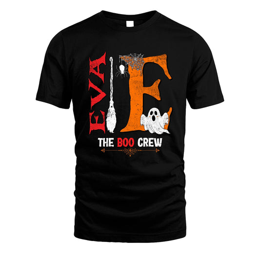 The Boo Crew Halloween With Your Name Shirt EVA M1-23