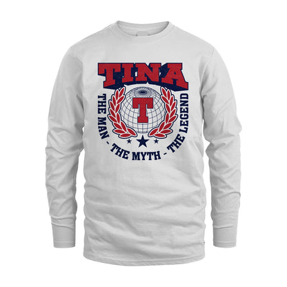The Man The Myth The Legend Logo Shirt TINA M1-30
