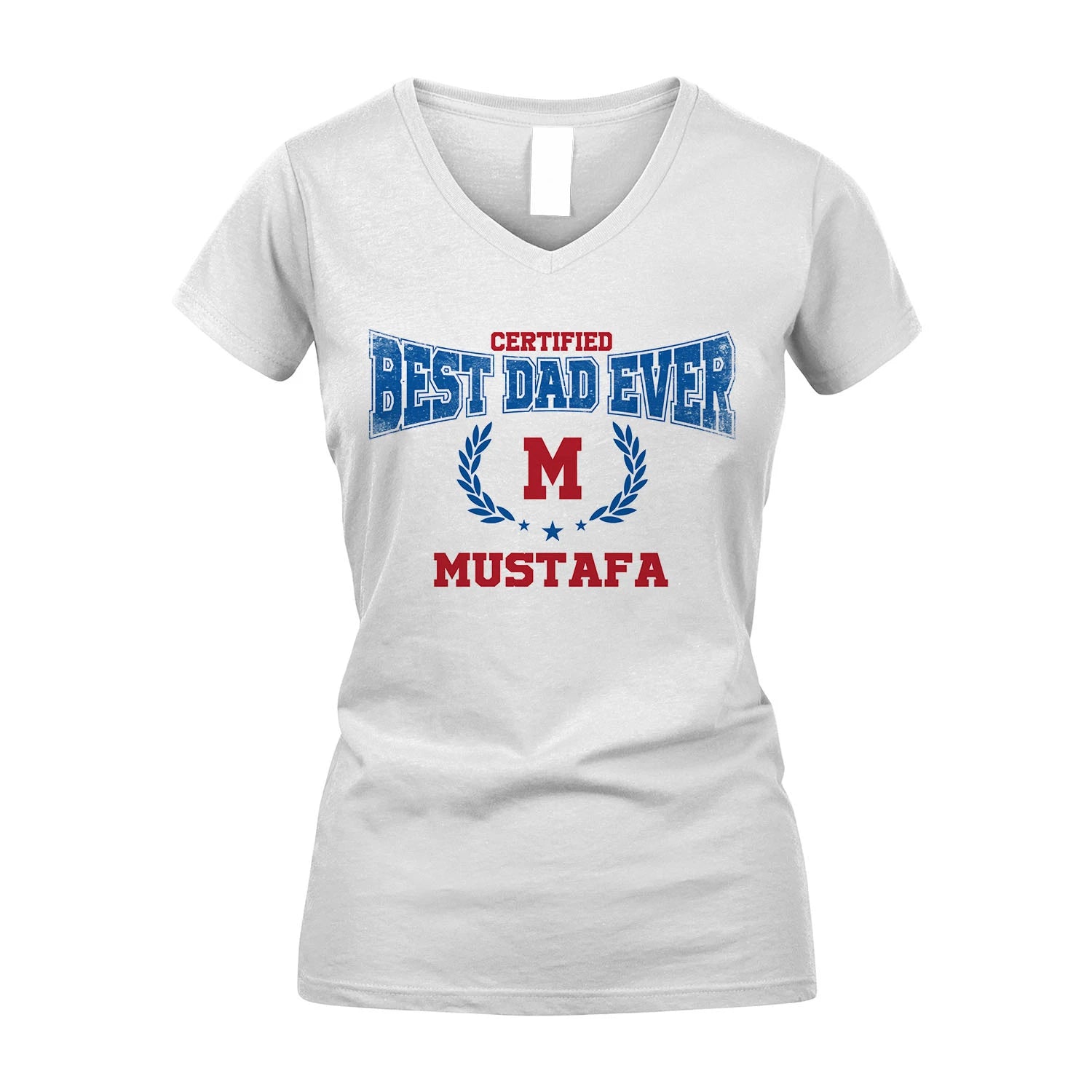 Certified Best Dad Ever Shirt MUSTAFA M1-11