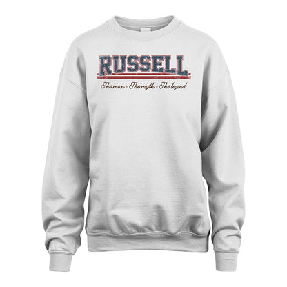 The Man The Myth The Legend Vintage Shirt RUSSELL M1-6