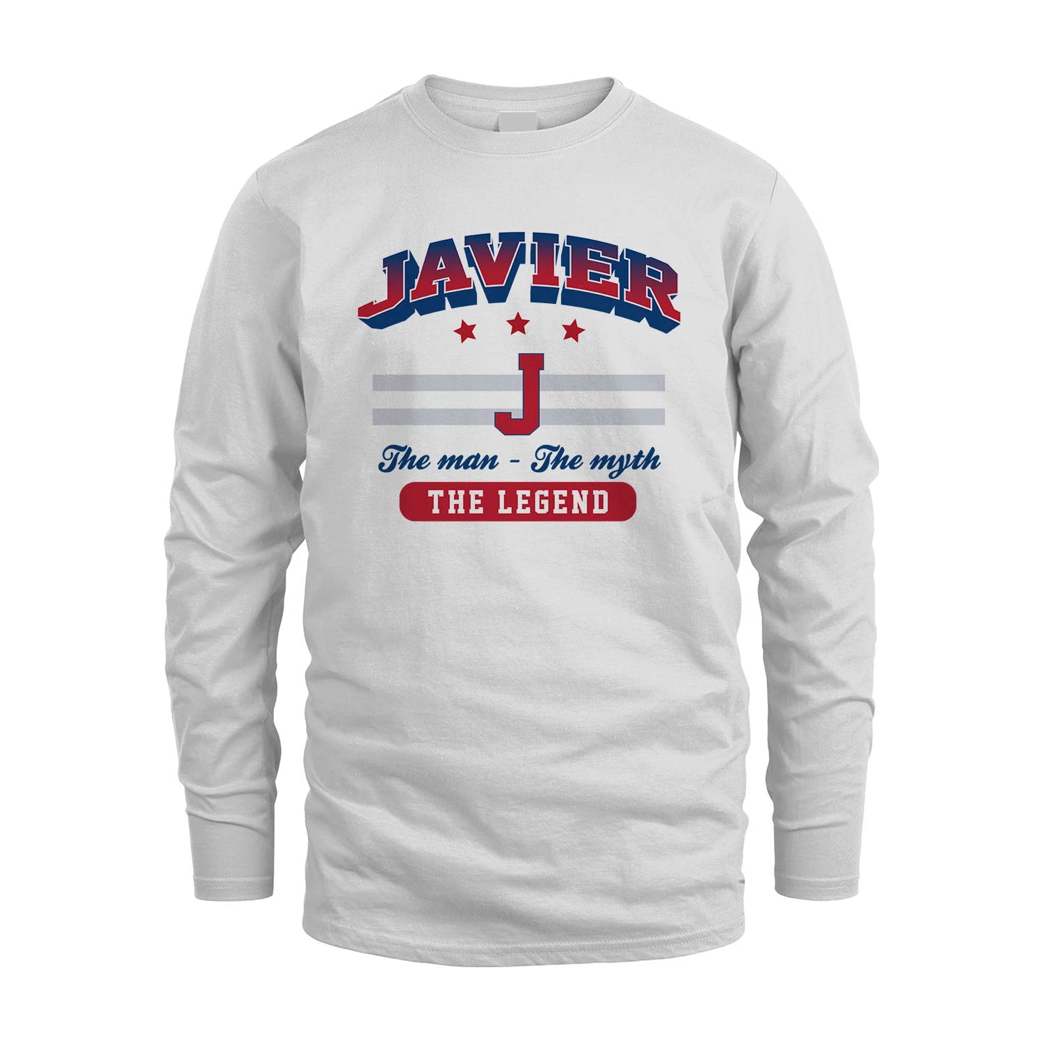 The Man The Myth The Legend With Your Name Shirt JAVIER M1-35