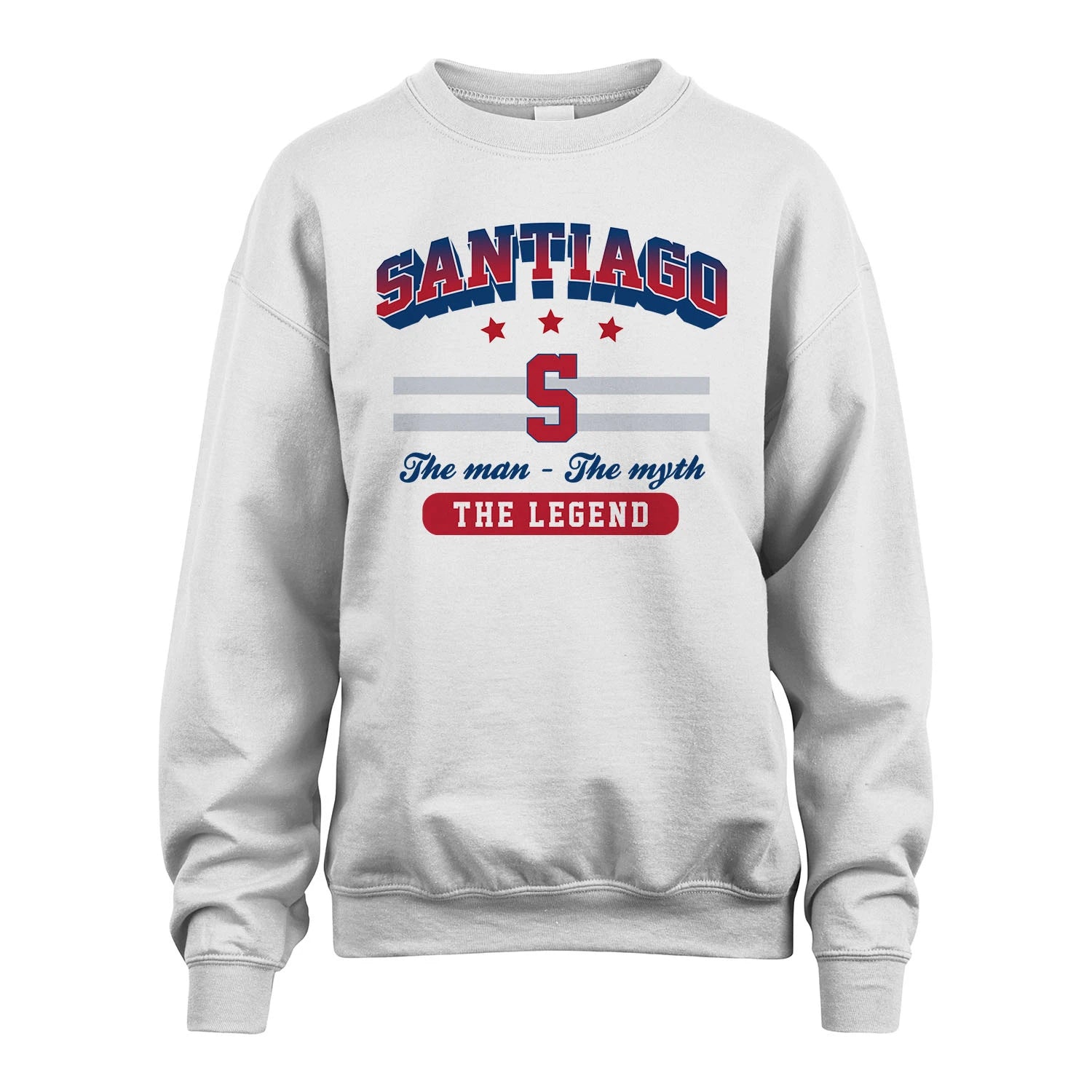 The Man The Myth The Legend With Your Name Shirt SANTIAGO M1-35