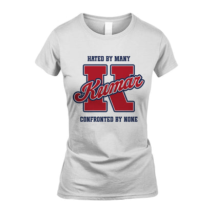 Hated By Many Confronted By None Personalized Name Shirt KUMAR M1-8
