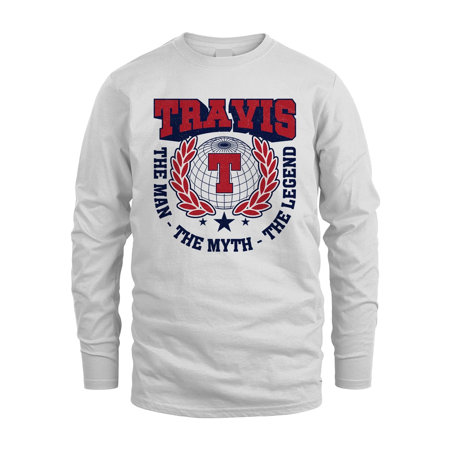 The Man The Myth The Legend Logo Shirt TRAVIS M1-30