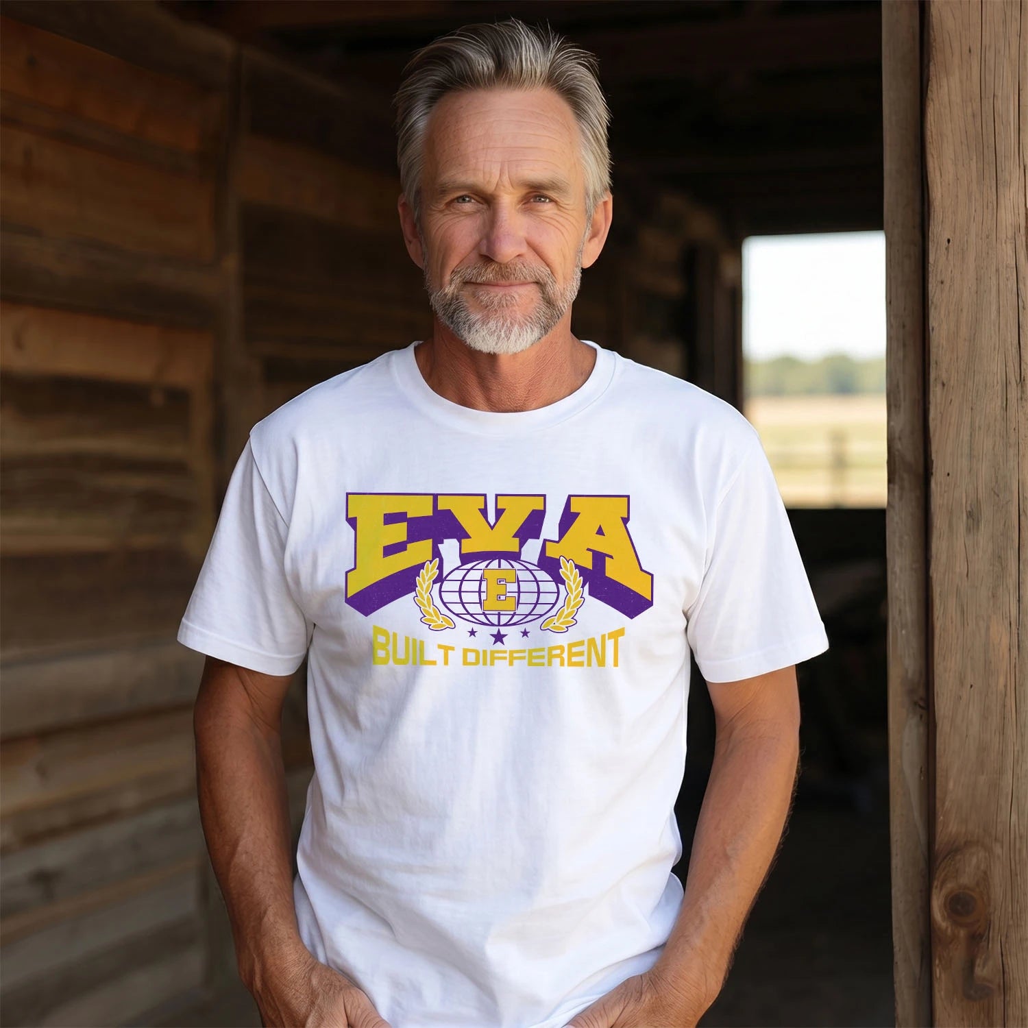 Your Name Built Different Sporty Shirt EVA M1-32