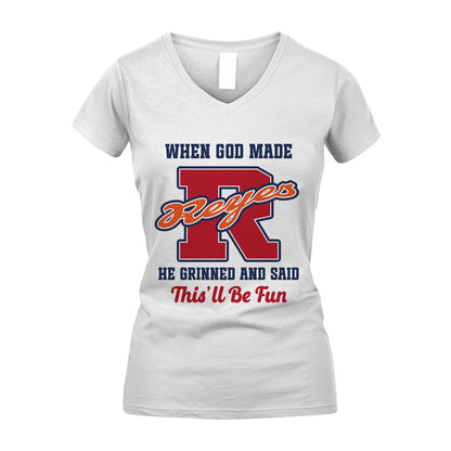 God Made Your Name Custom Shirt REYES M1-16