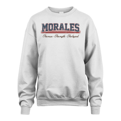 The Man The Myth The Legend Vintage Shirt MORALES M1-6