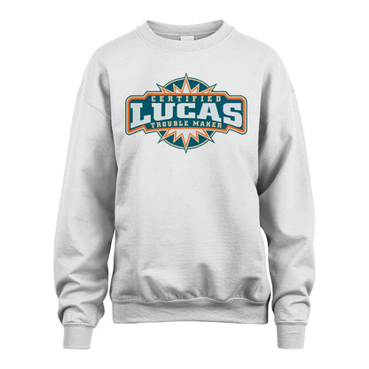 Certified Your Name Trouble Maker Shirt LUCAS M1-36