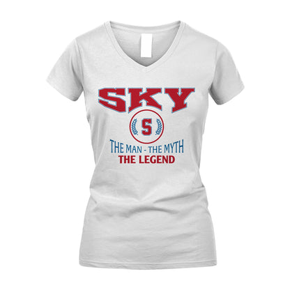 The Man The Myth The Legend Jet Style Shirt SKY M1-9