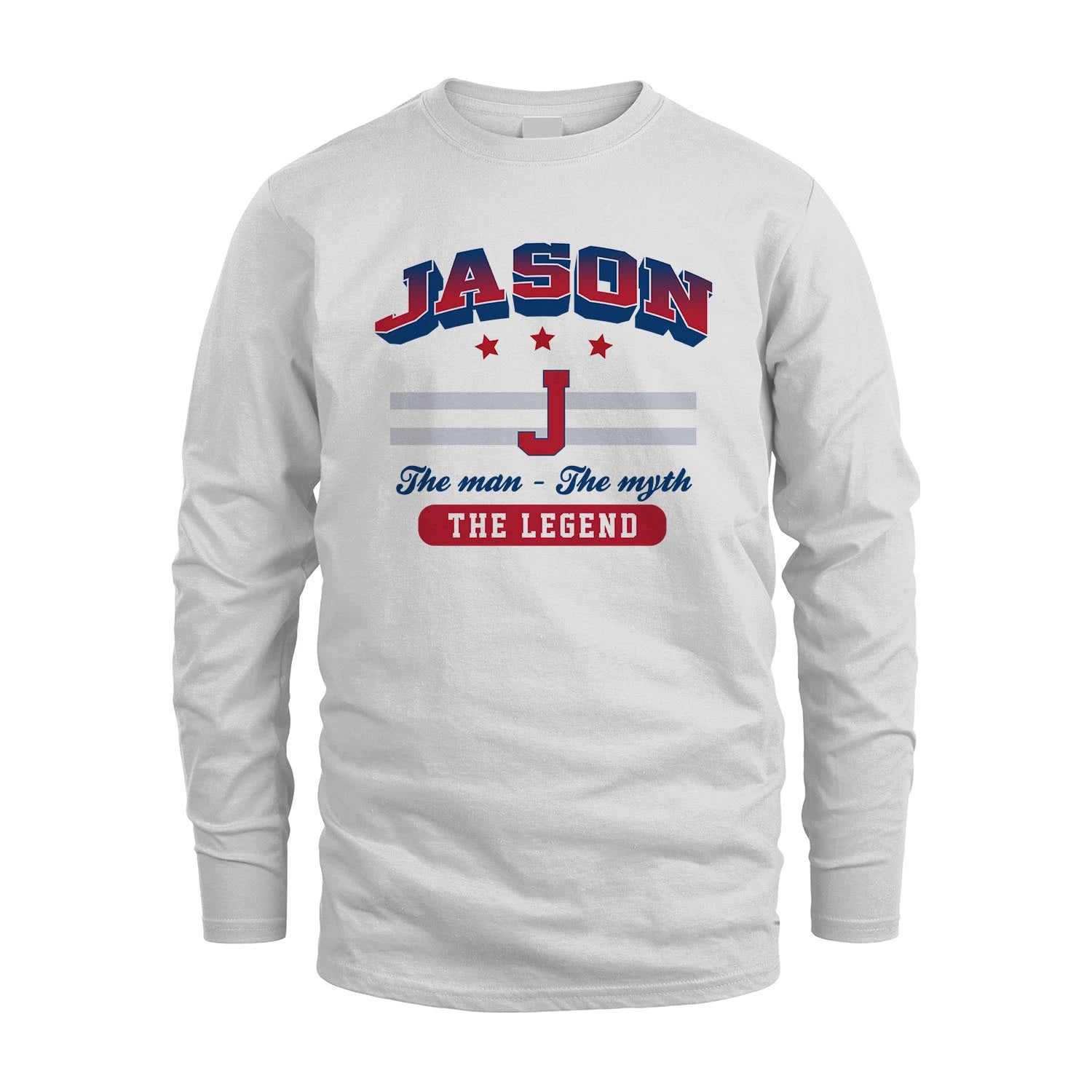 The Man The Myth The Legend With Your Name Shirt JASON M1-35