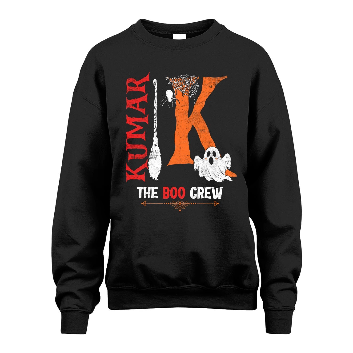The Boo Crew Halloween With Your Name Shirt KUMAR M1-23