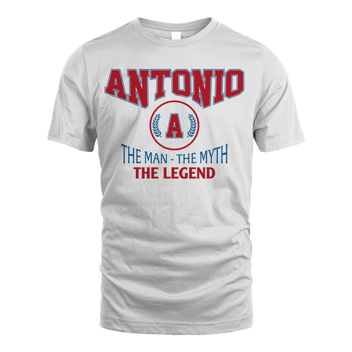 The Man The Myth The Legend Jet Style Shirt ANTONIO M1-9