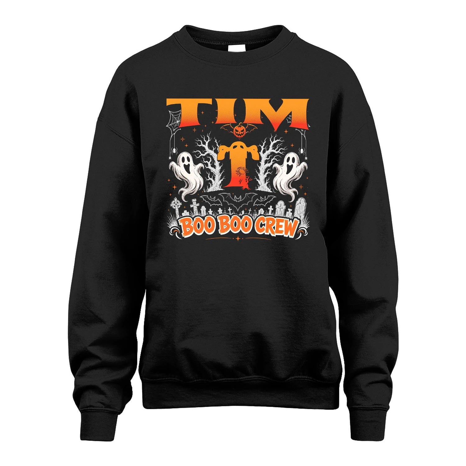 Boo Boo Crew Halloween Custom Name Shirt TIM M1-28
