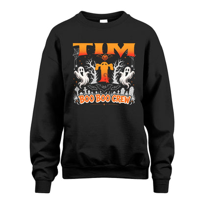 Boo Boo Crew Halloween Custom Name Shirt TIM M1-28