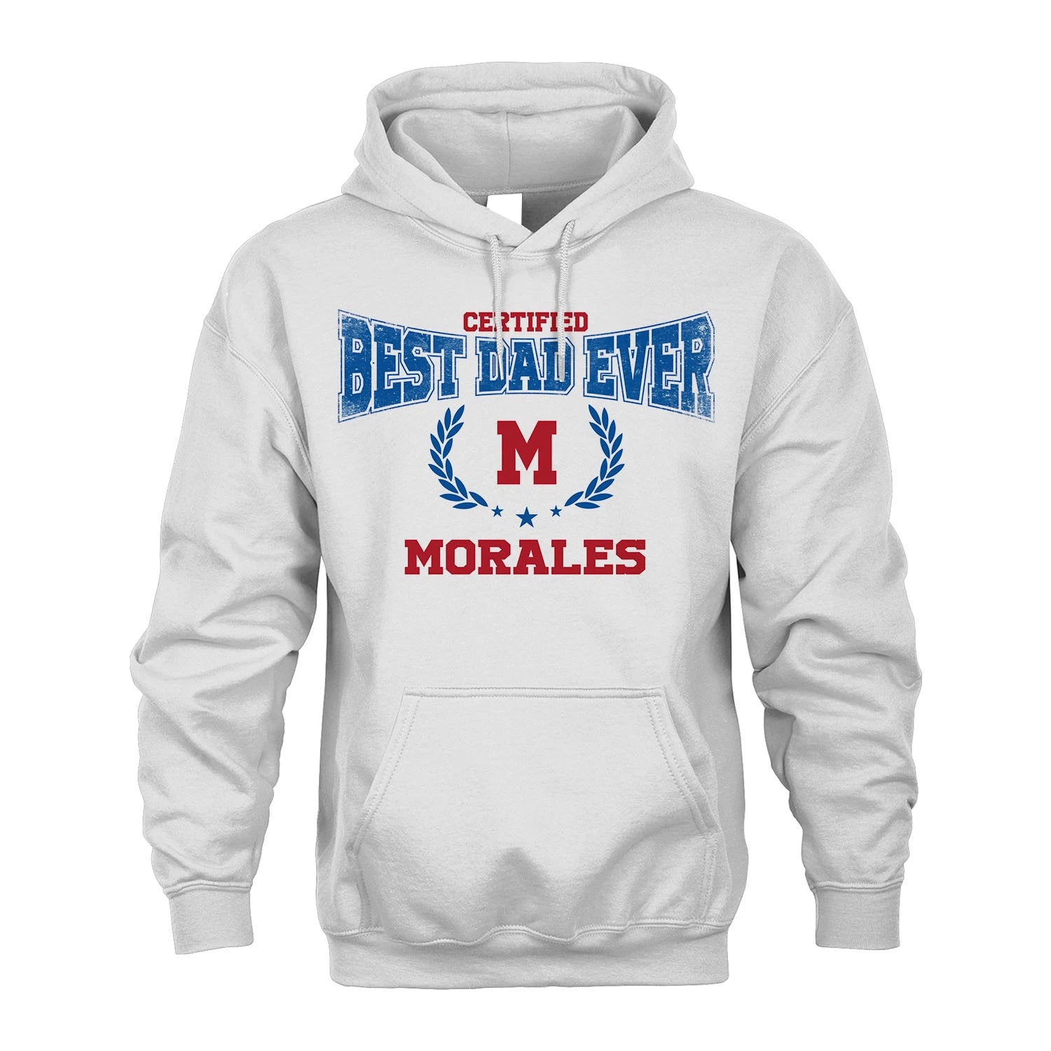 Certified Best Dad Ever Shirt MORALES M1-11
