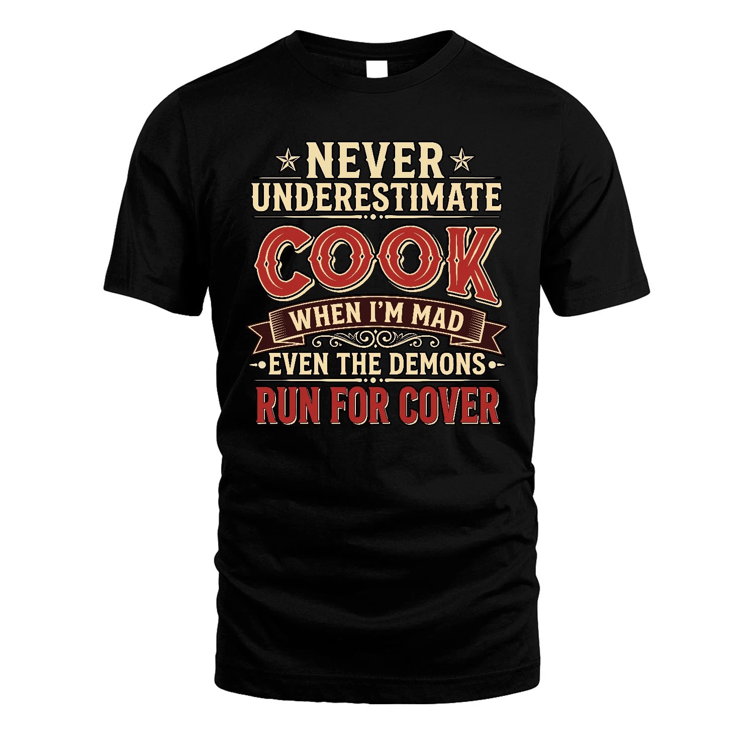 Never Underestimate When I'm Mad Shirt COOK M1-4