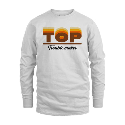 Your Name Trouble Maker Funny Shirt TOP M1-34