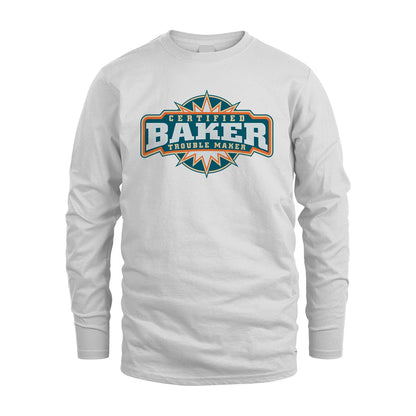 Certified Your Name Trouble Maker Shirt BAKER M1-36