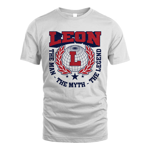 The Man The Myth The Legend Logo Shirt LEON M1-30